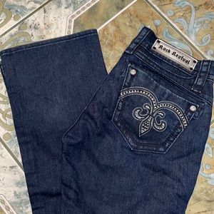 rock revival boot cut jeans 🎸